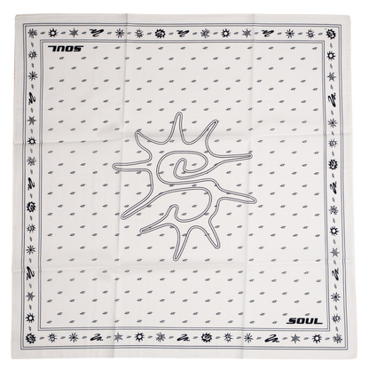 010 Soul Bandana - White