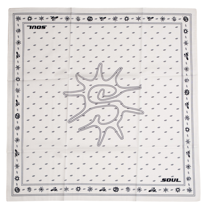 010 Soul Bandana - White