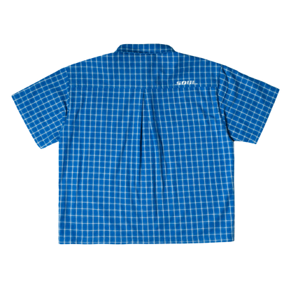 Coastal Button Up - Blue