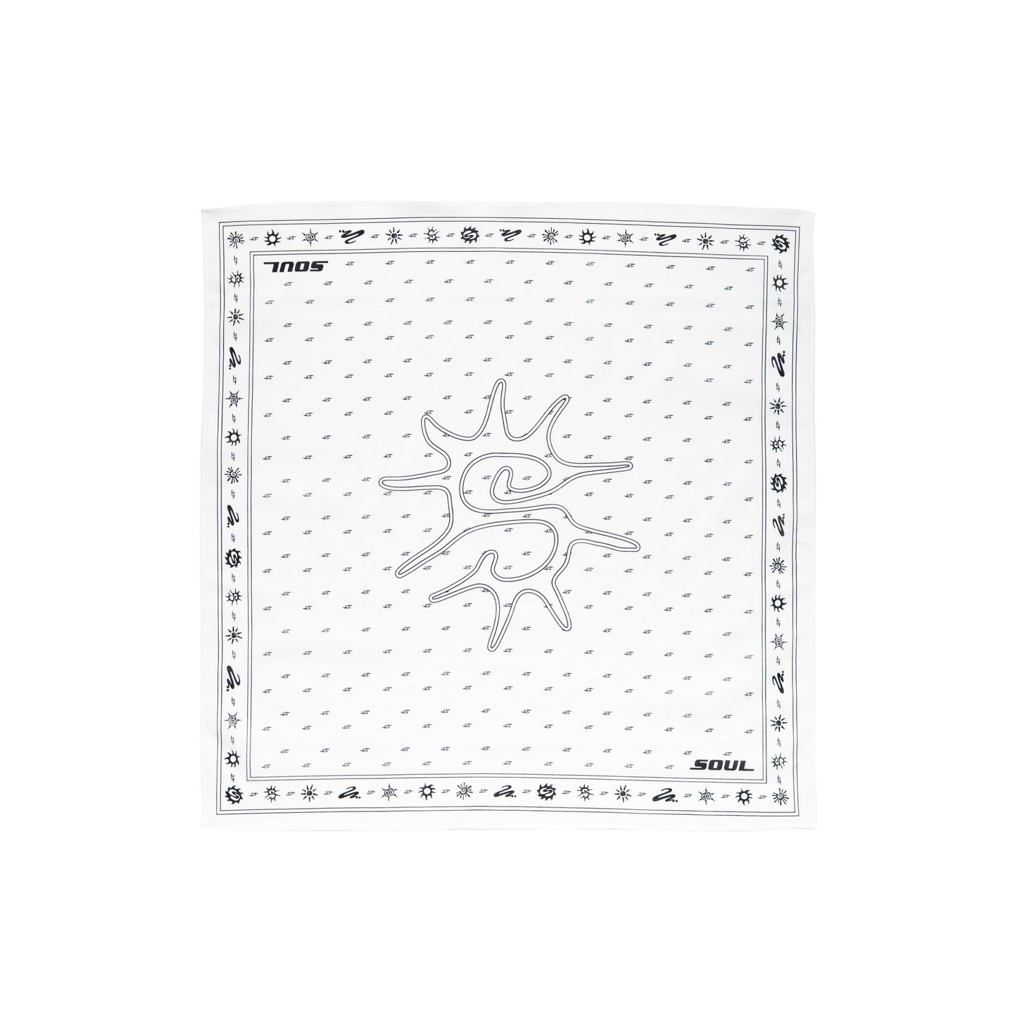 010 Soul Bandana - White