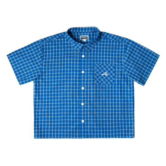 Coastal Button Up - Blue
