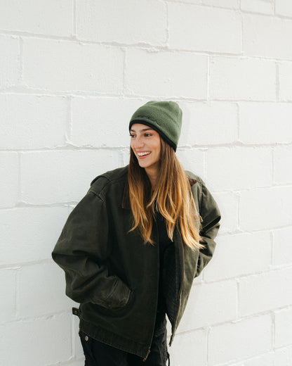 007 Essential Beanie - Forest Green