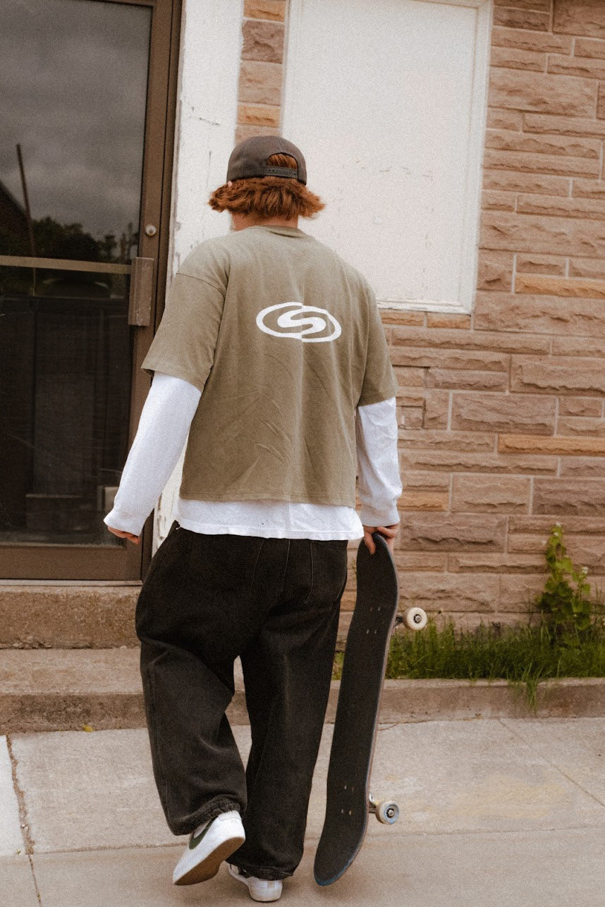 005 Logo T-Shirt - Earth Green