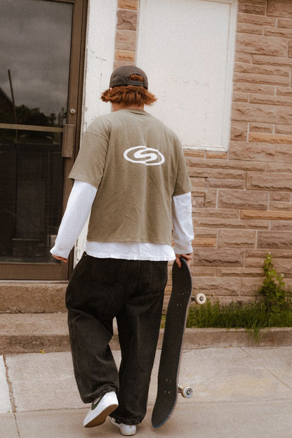 005 Logo T-Shirt - Earth Green