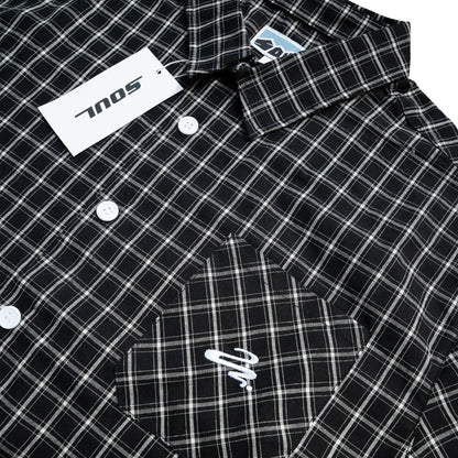 Coastal Button Up - Black