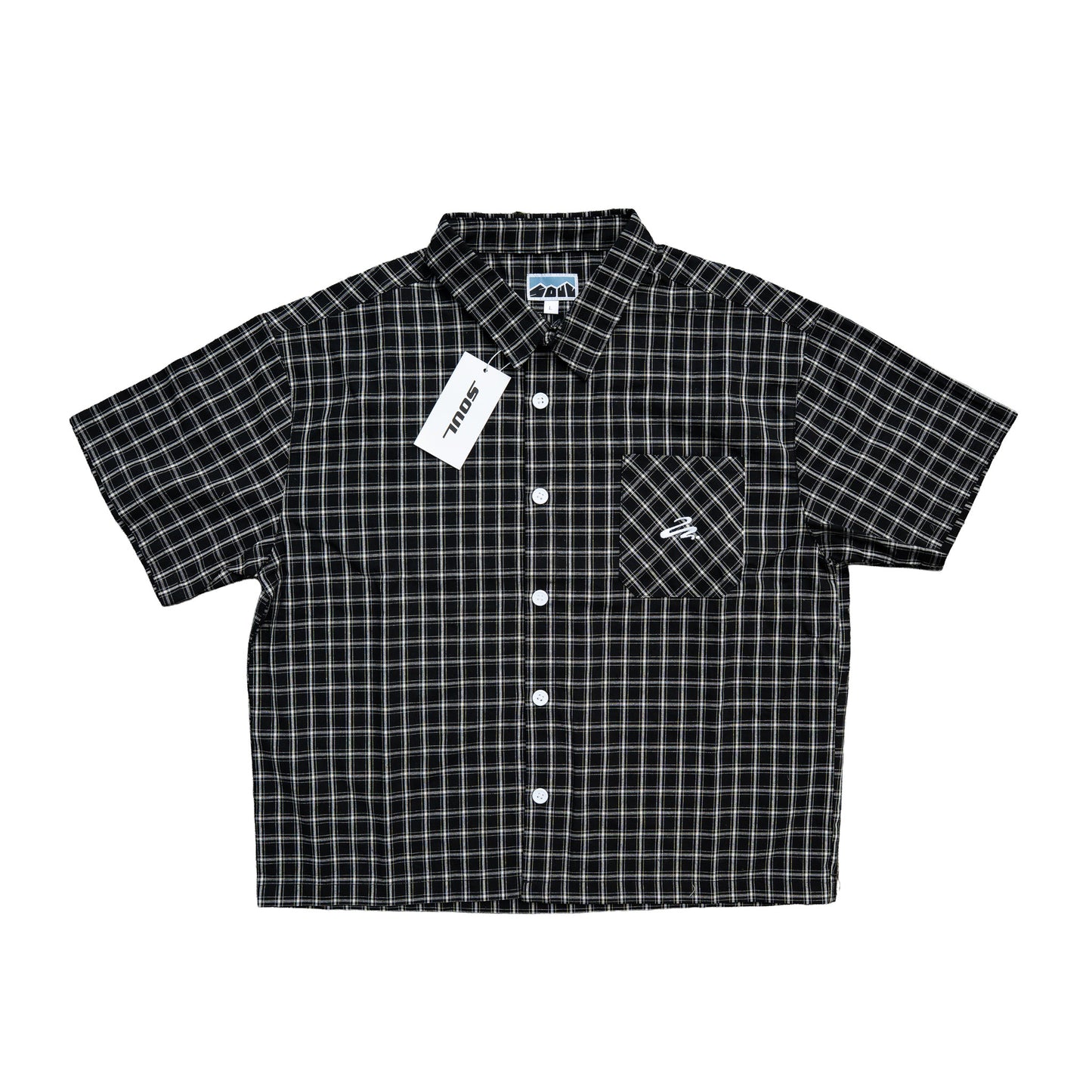 Coastal Button Up - Black