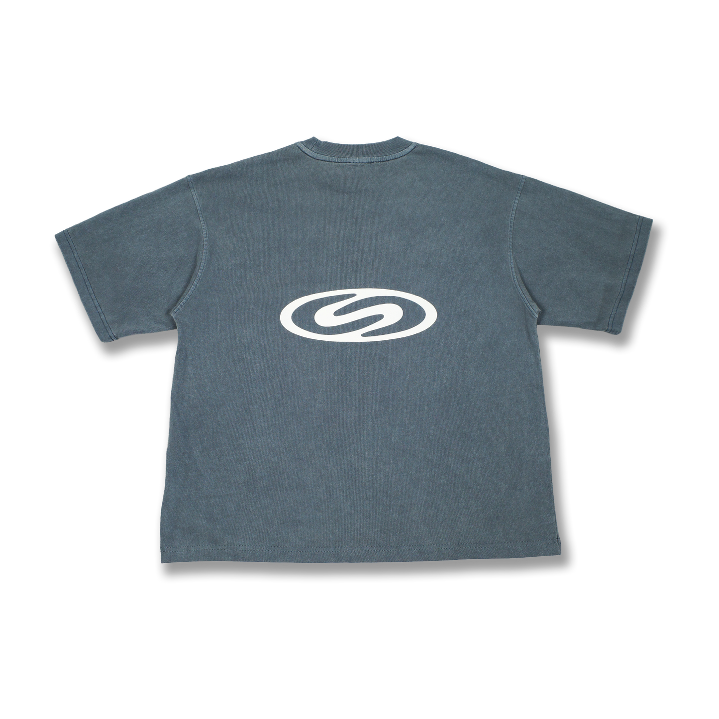 005 Logo T-Shirt - Stone Blue