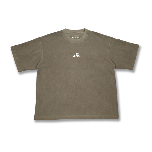 005 Logo T-Shirt - Mocha Brown