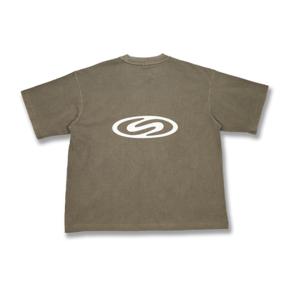 005 Logo T-Shirt - Mocha Brown
